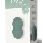 Ovo Earth Mojave Mini Rechargeable Silicone Vibrator - Green