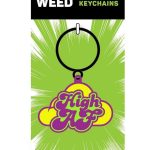 High AF Keychain - Green/Purple/Yellow