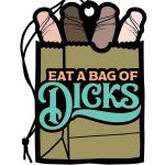 Eat a Bag of Dicks Air Freshener - Multicolor