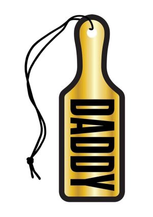 Daddy Paddle Air Freshener - Yellow/Black