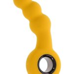 Gender X Bumble Rechargeable Silicone Anal Beads - Yellow