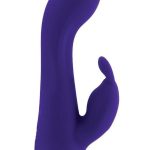 Selopa Plum Job Rechargeable Silicone Rabbit Vibrator - Purple