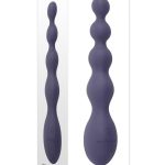 Zero Tolerance Rumpy Bumpy Rechargeable Silicone Anal Beads - Purple