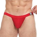 Goal Line Low Rise Jockstrap - Large/XLarge - Red