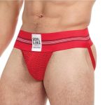 Goal Line Class Jockstrap - Large/XLarge - Red