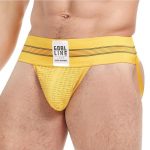 Goal Line Class Jockstrap - Large/XLarge - Yellow