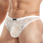 Lace King Lace Thong - Small/Medium - White