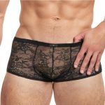 Lace King Lace Trunks - Large/XLarge - Black