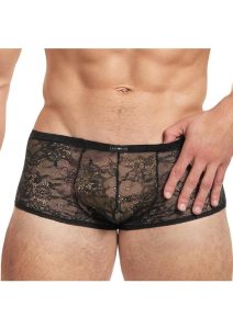 Lace King Lace Trunks - Small/Medium - Black