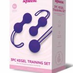 Bodywand Squeeze Silicone Kegel Training Set 37-65G (3 Piece)