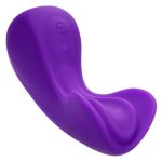 Cascade Wave Rechargeable Silicone Vibrator - Purple