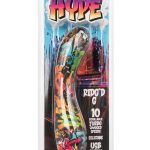 Hype Ridg`d G Vibrator - Multicolor