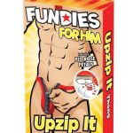 Fundies Unzip It Thong with Rose Petals - O/S - Red