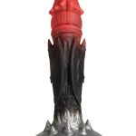 Creature Cocks Count Cockula Silicone Dildo - Black/Red