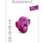 Love to Love Kisscool Rechargeable Silicone Finger Vibrator - Iridescent Berry