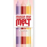 Make Me Melt Pastellines Candle - Multicolor