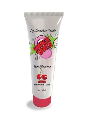 Smack Tarts Lickable Oral Gel Lubricant 4oz - Sour Cherry