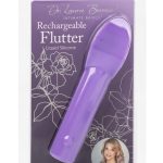 Dr. Laura Berman Rechargeable Silicone Flutter Vibrator - Purple