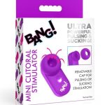 Bang! Mini Clitoral Silicone Rechargeable Stimulator - Purple