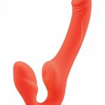 Bodywand I.D. Access Rechargeable Silicone Strapless Strap-On - Coral