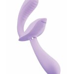 Bodywand I.D. Petal Rechargeable Silicone Strapless Strap-On - Lilac