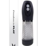 Playboy Whirlwind Rechargeable Thrusting and Spinning Stroker - Black