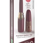 My Secret Premium Rechargeable Lipstick Vibrator - Merlot