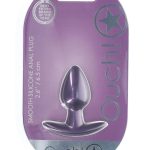 Ouch! Anal Plug Silicone - Small - Metallic Purple