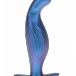 Ouch! P-Spot Anal Plug Silicone - Metallic Blue