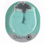 Ouch! Heavy-Duty Fluffy Handcuffs - Powder Green