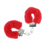 Ouch! Classic Fluffy Handcuffs - Red