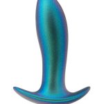 Anal Adventures Matrix Voyager Plug Silicone Rechargeable Anal Plug - Neptune Teal