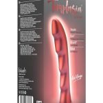 Temptasia Jelousy Peg Silicone Dildo - Red Rouge