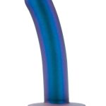 Temptasia Surrender Peg Silicone Dildo - Intermediate - Blue Lust