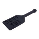 Edge FUCK TOY Silicone Paddle - Black