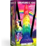 Creature Cocks Magic Rider Unicorn Silicone Dildo - Rainbow