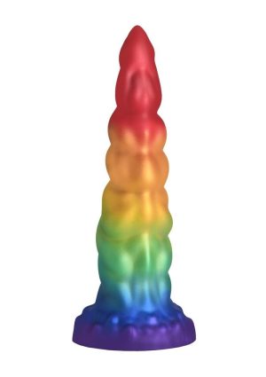 Creature Cocks Magic Rider Unicorn Silicone Dildo - Rainbow